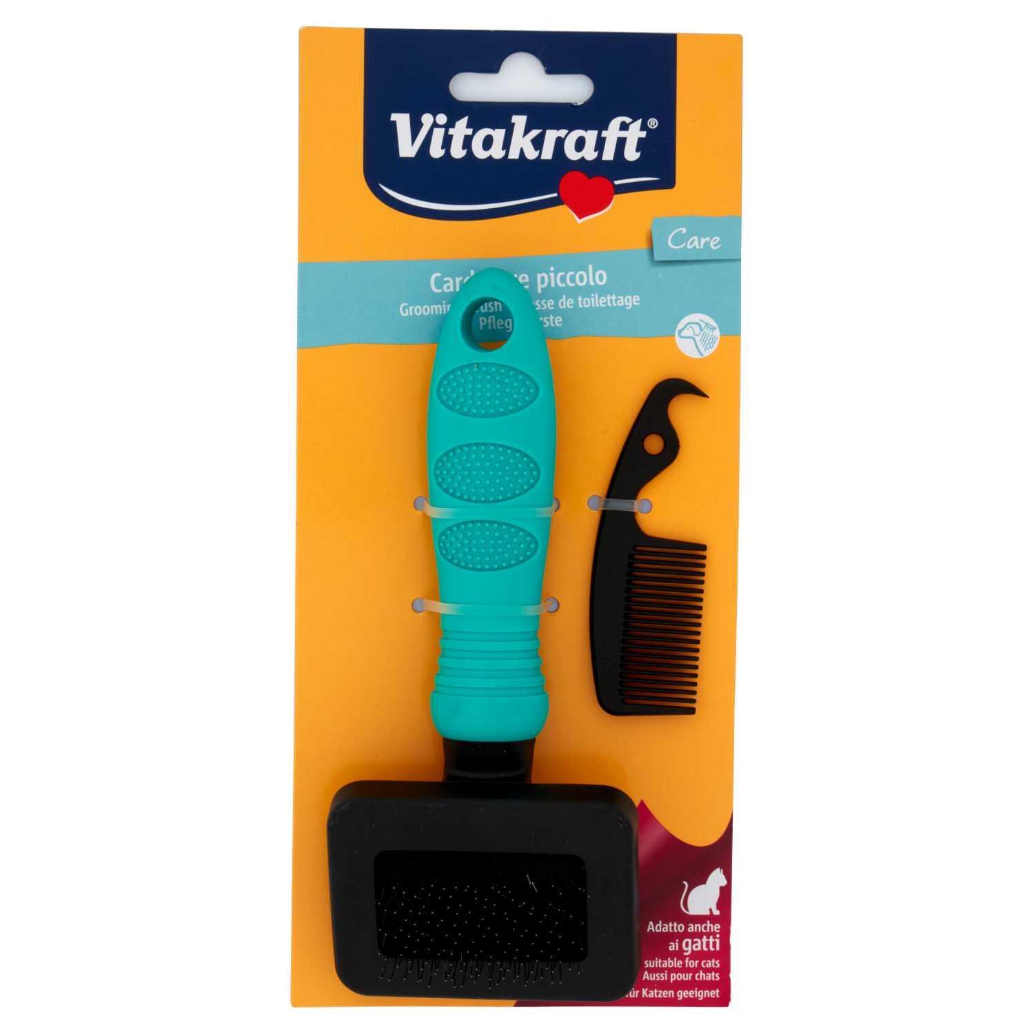 cardatore-piccolo-per-cani-e-gatti-vitakraft cardatore-piccolo-per-cani-e-gatti-vitakraft