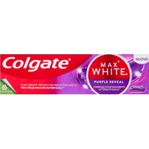 Dentifricio max white purple reveal