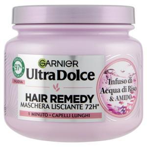 Maschera lisciante per capelli infuso di acqua di miso e amido  340 ml