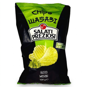 Patatine gusto wasabi  100 gr.