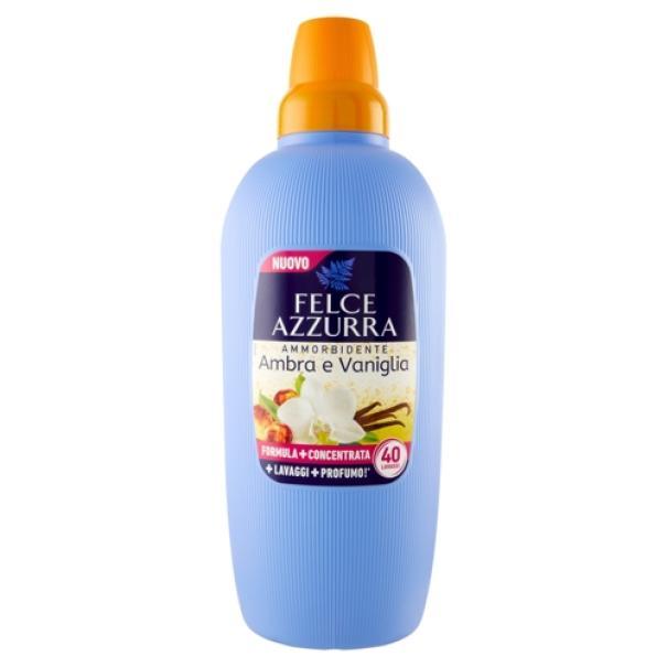 Ammorbidente per Bucato Ambra e Vaniglia 40 Lavaggi Felce Azzurra 2 L Ammorbidente per Bucato Ambra e Vaniglia 40 Lavaggi Felce Azzurra 2 L