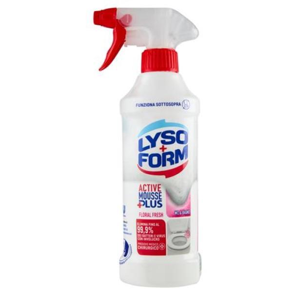 Detergente WC e Bagno Active Mousse Floral Fresh Lysoform Detergente WC e Bagno Active Mousse Floral Fresh Lysoform