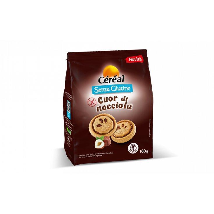 cereal biscotti cuor di nocciola senza glutine cereal 160 gr. - foto 1