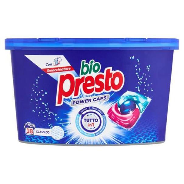 Detersivo in Capsule Power Caps Classico Bio Presto Detersivo in Capsule Power Caps Classico Bio Presto