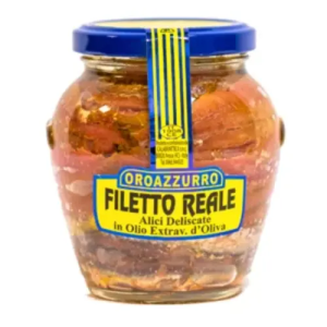 Filetto reale di alici deliscate  300 gr.