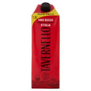Vino rosso d'italia in brick  1,5 lt.