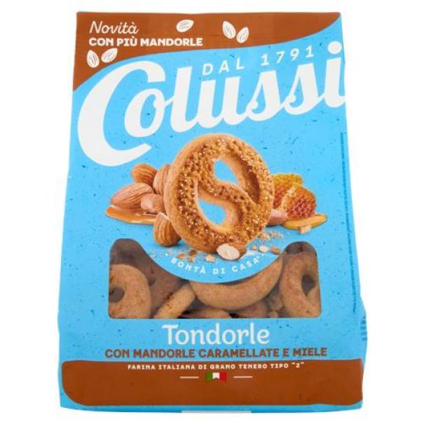 Biscotti con Miele e Mandorle Caramellate Colussi Biscotti con Miele e Mandorle Caramellate Colussi