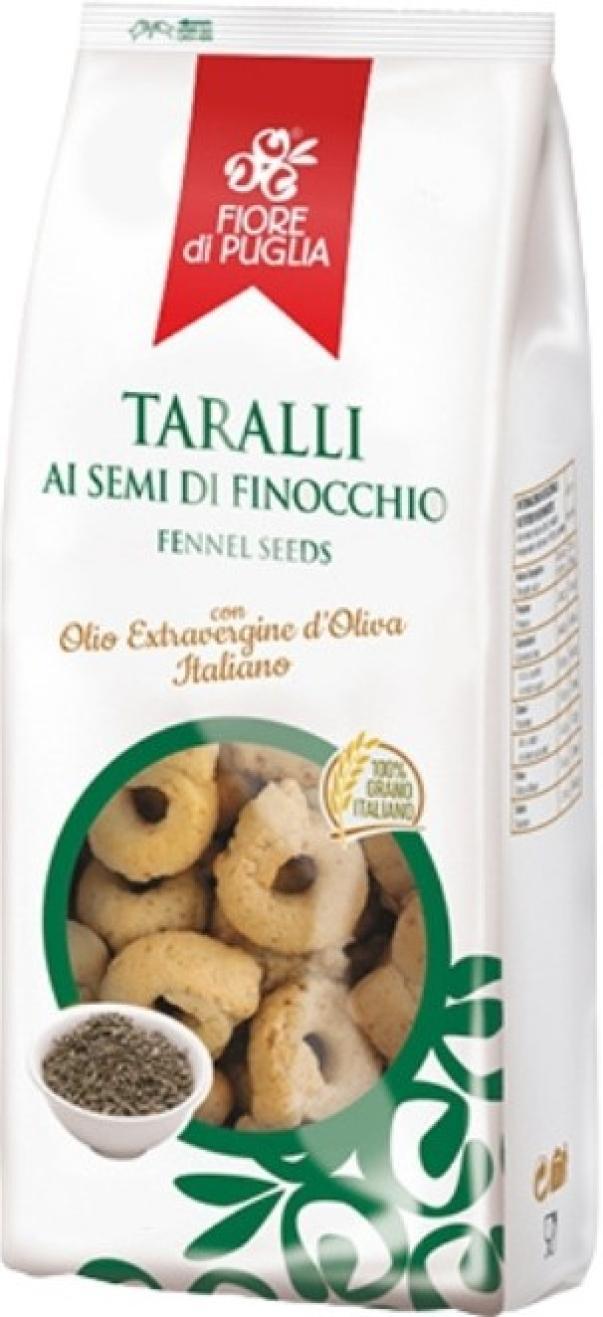 fiore di puglia tarallini pugliesi artigianali al finocchietto fiore di puglia 500 gr. - foto 1