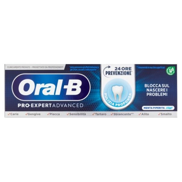 Dentifricio Pro-Expert Advanced Pulizia Profonda Oral B Dentifricio Pro-Expert Advanced Pulizia Profonda Oral B