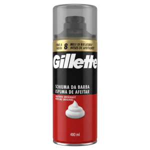 Schiuma da barba protezione ed idratazione classica gillette classic 400 ml.