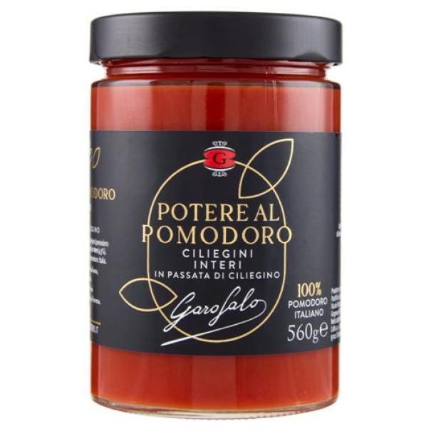 Potere al Pomodoro Ciliegini Interi in Passata Garofalo 560 g