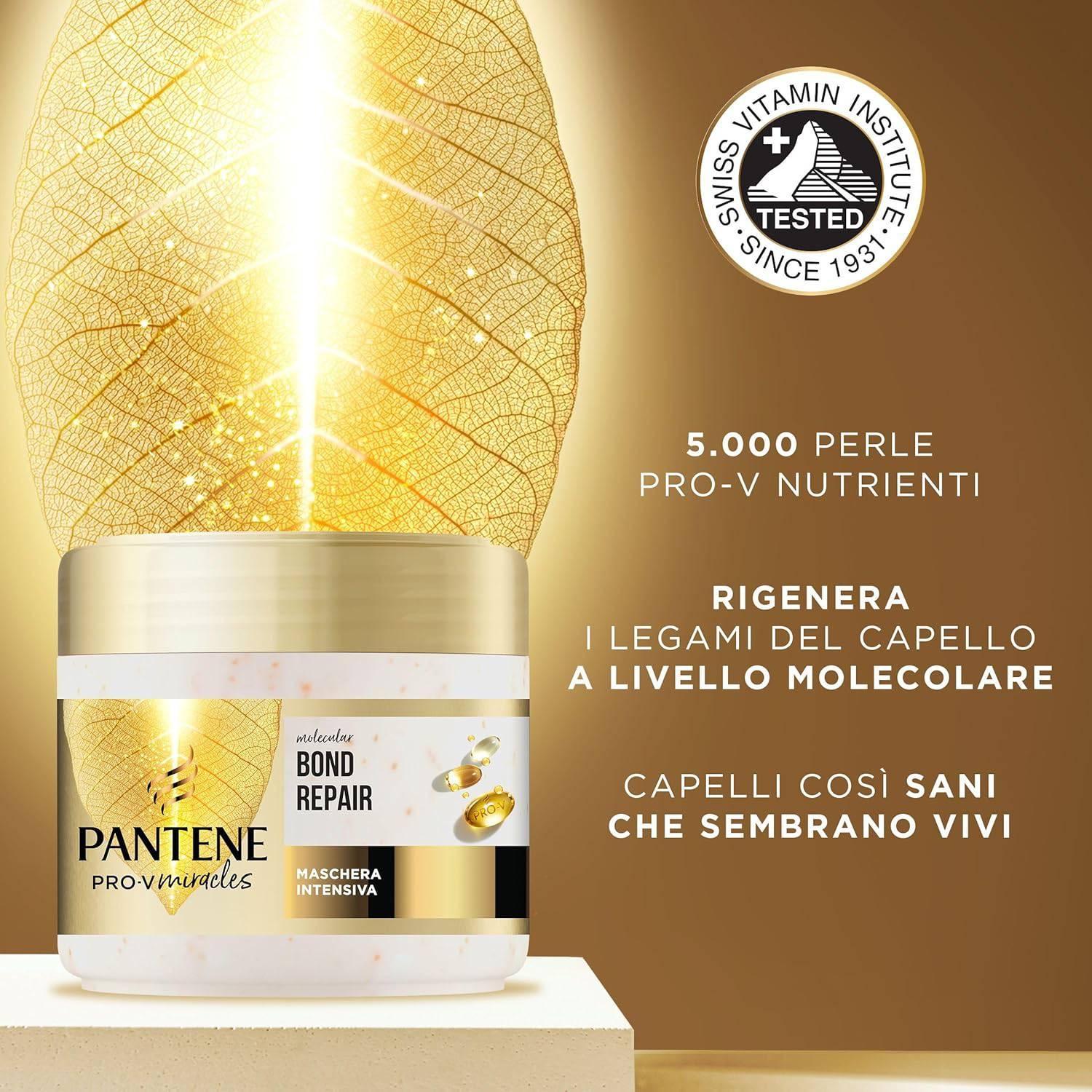 pantene maschera intensiva rigenerante bond repair pantene pro-v 300 ml. - foto 1