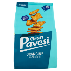 Sfoglie di pane croccante e salate crancine classiche gran  180 gr.