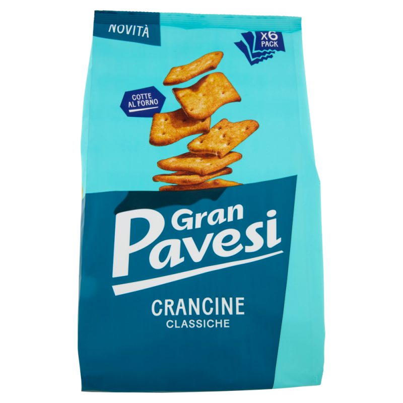 pavesi sfoglie di pane croccante e salate crancine classiche gran pavesi 180 gr. - foto 1