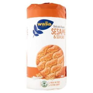 Crackers integrali con farina di segale e semi di sesamo  290 gr.