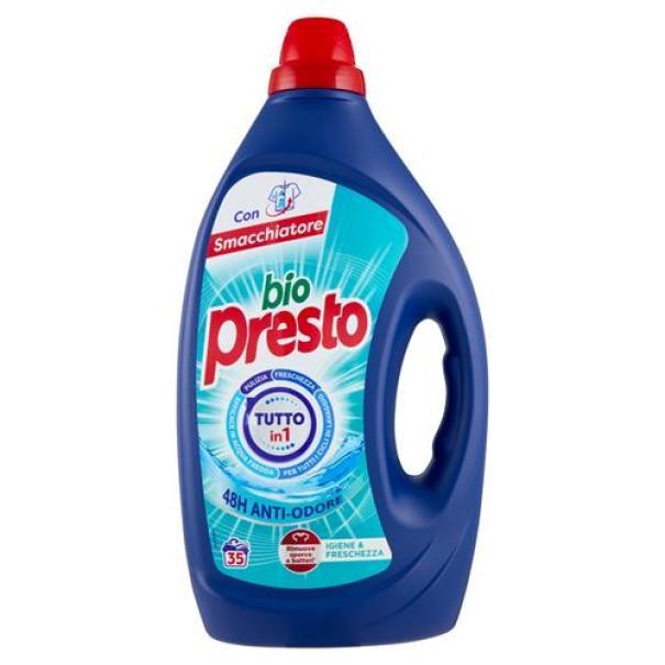 Detersivo Liquido Lavatrice Igiene e Freschezza Bio Presto Detersivo Liquido Lavatrice Igiene e Freschezza Bio Presto