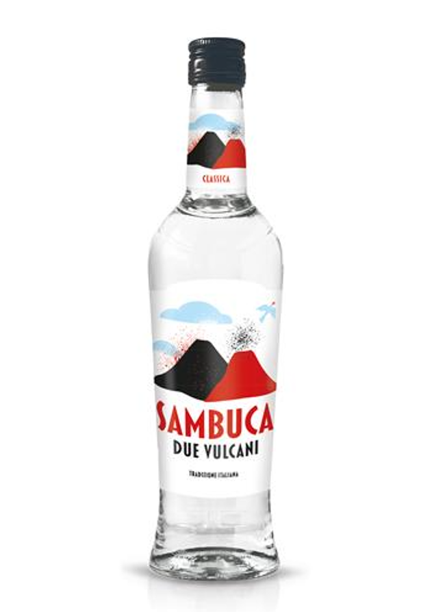 due vulcani sambuca liquore all'anice stellato due vulcani 70 cl - foto 1