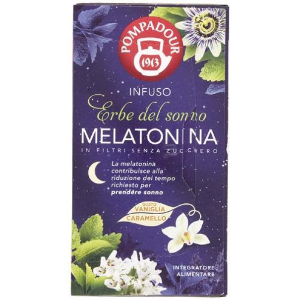 pompadour infuso funzionale alla melatonina pompadour 18 filtri - foto 1