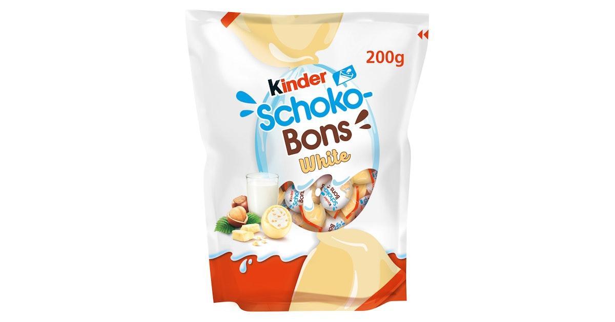 kinder ovetti cioccolato bianco schokobons kinder 200 gr - foto 1