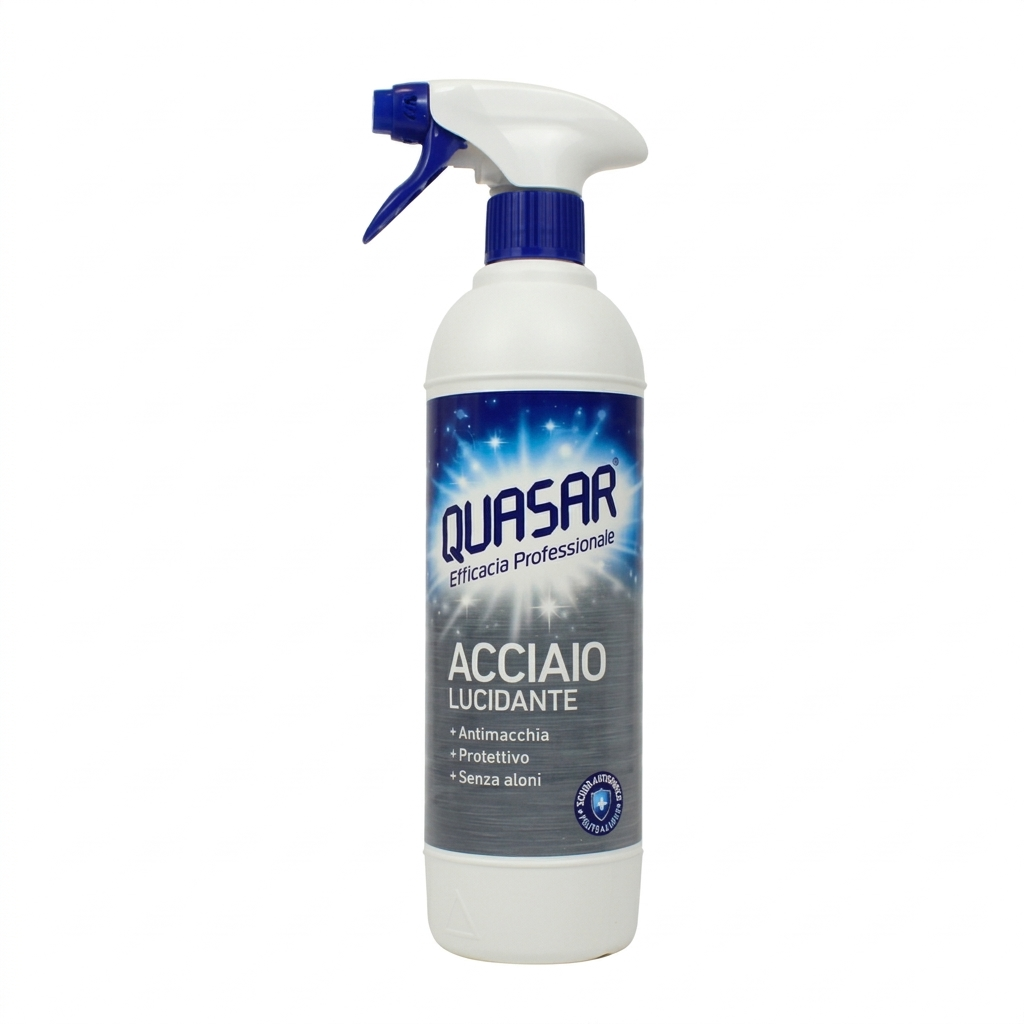 quasar quasar acciaio spray professionale 580 ml. - foto 1