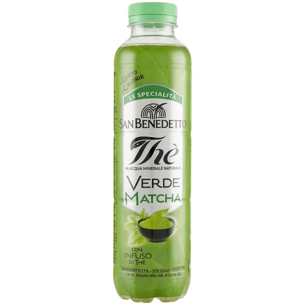 san benedetto tè verde con matcha e infuso in acqua minerale san benedetto 400 ml. - foto 1
