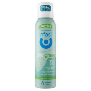 Deodorante spray green fragranza fresca senza gas propellente  125 ml