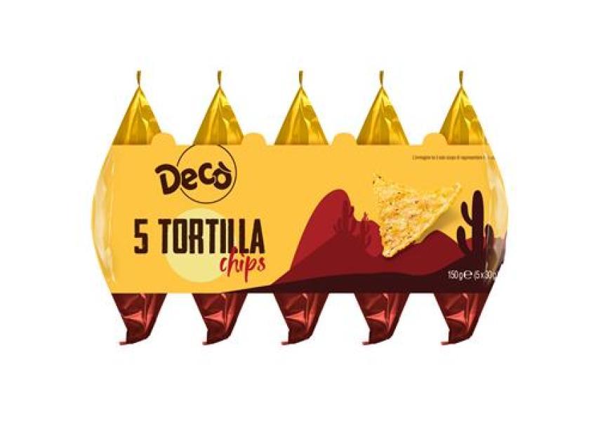 deco' tortilla chips multipack deco 5x30 gr. - foto 1