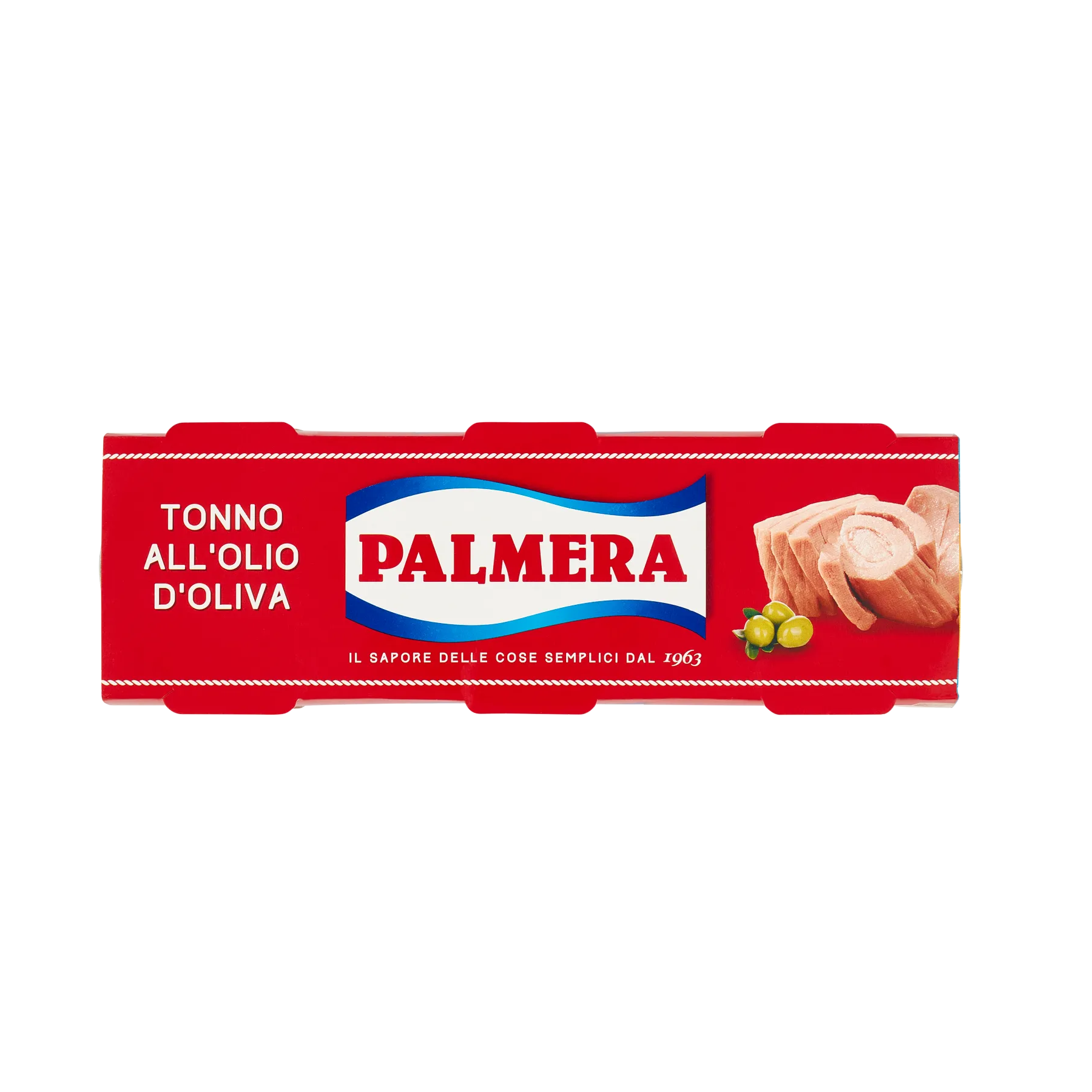palmera tonno in scatola all'olio d'oliva palmera 3 x 70 gr. - foto 1