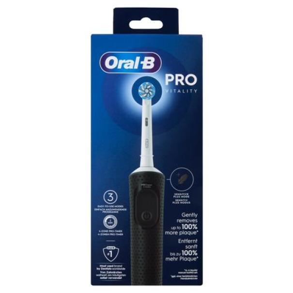 Vitality Pro Sensitive Black Spazzolino Elettrico Ricaricabile Oral-B