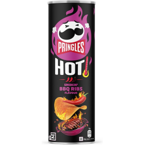 Patatine in tubo gusto bbq piccante e affumicato  160 gr.