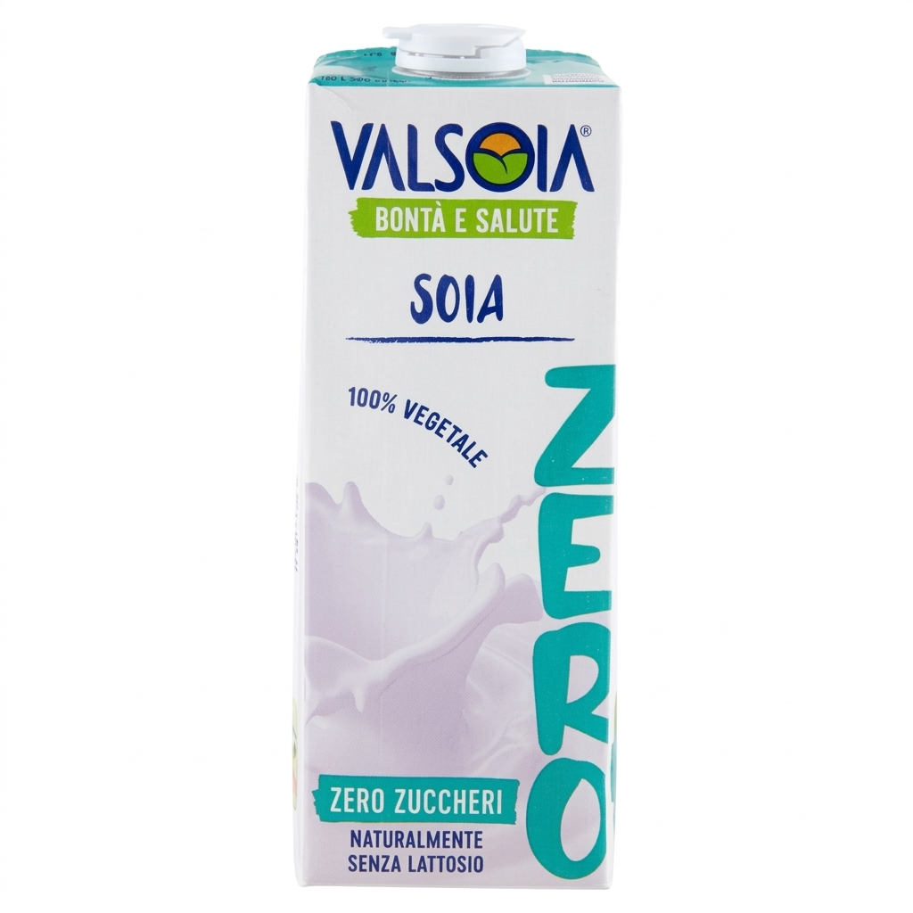 valsoia bevanda vegetale alla soia senza zuccheri aggiunti valsoia 1 lt. - foto 1