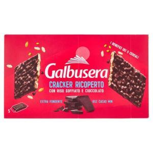 Cereali g cracker con riso soffiato e cioccolato fondente