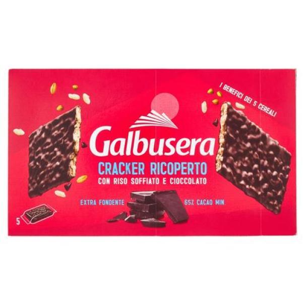 Cereali G Cracker con Riso Soffiato e Cioccolato Fondente Galbusera Cereali G Cracker con Riso Soffiato e Cioccolato Fondente Galbusera