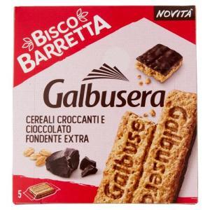 Biscobarretta ai cereali croccanti e cioccolato fondente extra