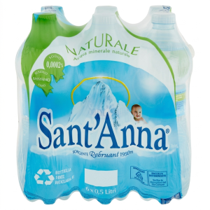 Acqua minerale naturale  6x50 cl.
