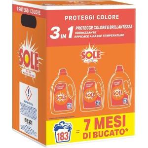 Detersivo per bucato proteggi colore  3 x 41 lavaggi