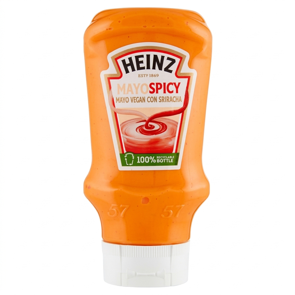 heinz maionese vegan piccante con salsa sriracha creamy & spicy heinz 400 ml. - foto 1