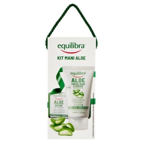 Set Mani Sapone e Crema all'Aloe Equilibra Set Mani Sapone e Crema all'Aloe Equilibra