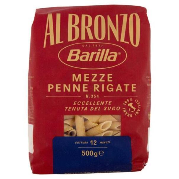Pasta al Bronzo Mezze Penne Rigate n. 354 Barilla Pasta al Bronzo Mezze Penne Rigate n. 354 Barilla