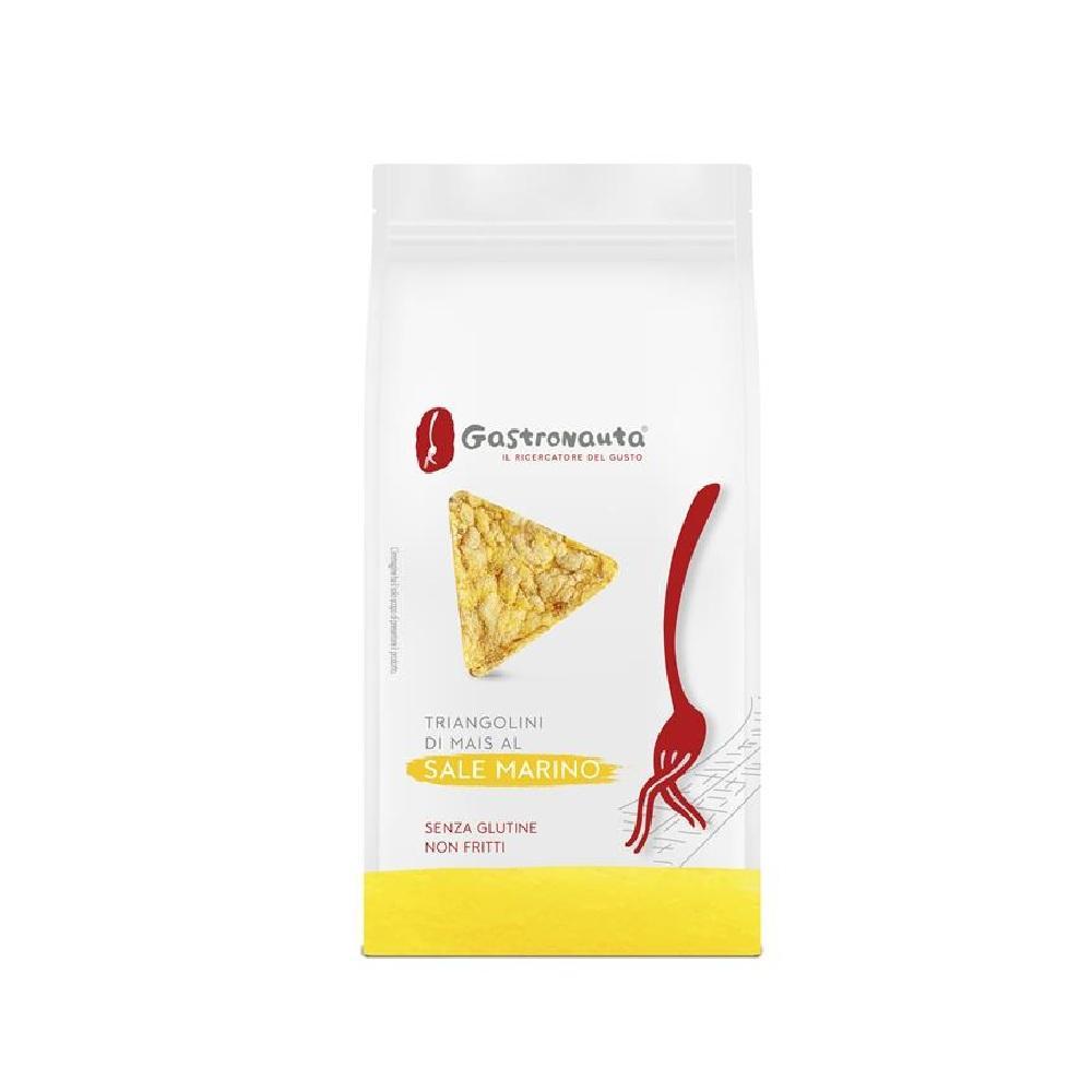 gastronauta triangoli di mais al sale marino gastronauta 90 gr. - foto 1