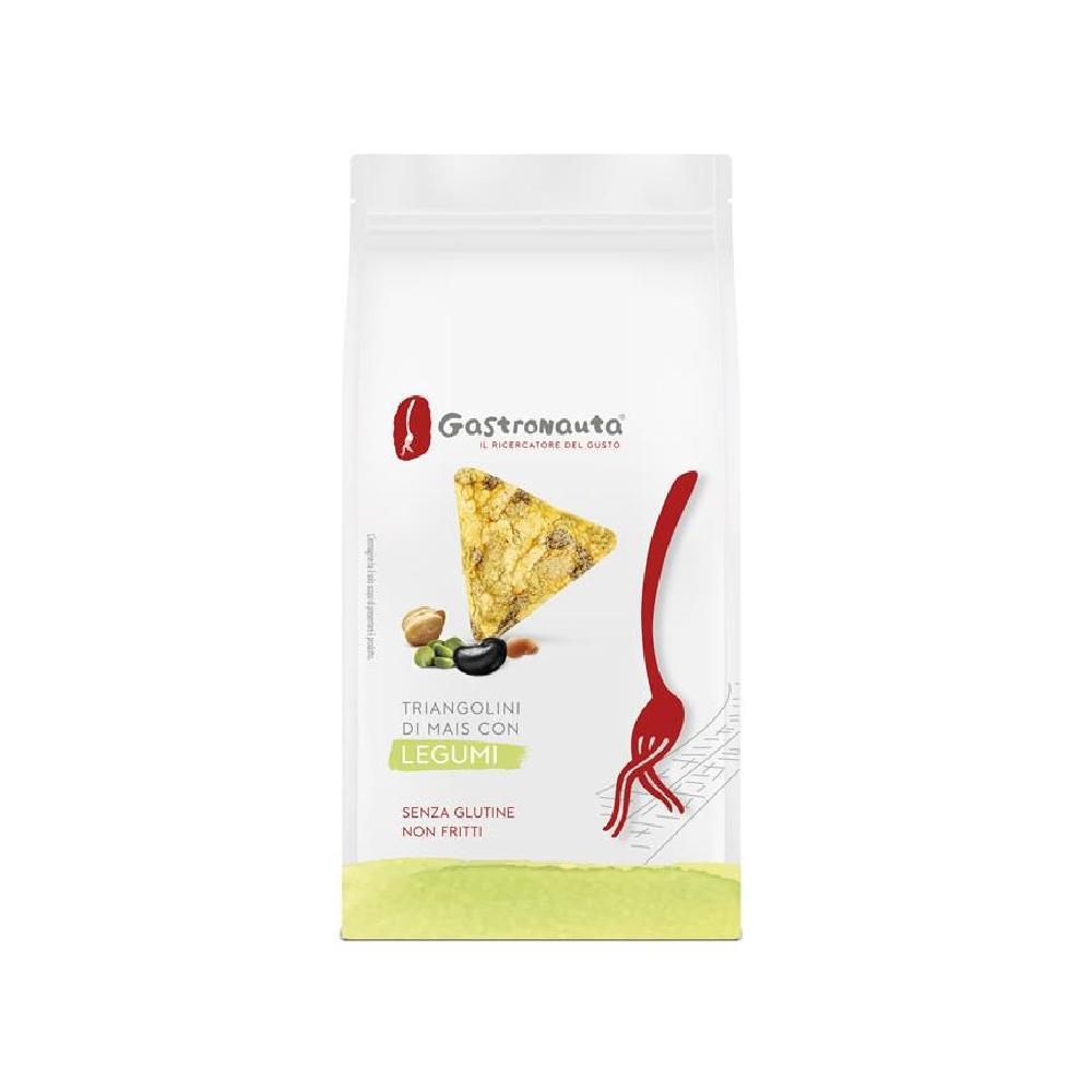 gastronauta triangoli di mais con legumi gastronauta 70 gr. - foto 1