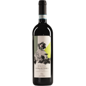 Vino rosso primitivo bacco falerno del massico denominazione origine protetta 750 ml