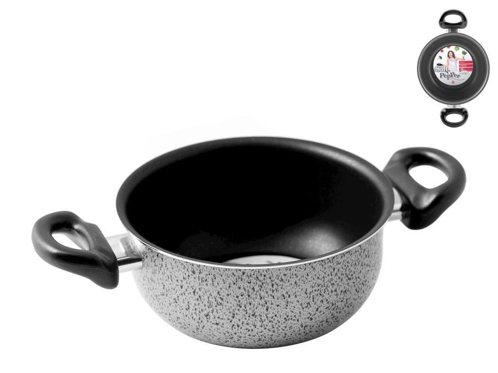 home casseruola a due manici antiaderente salt n' pepper home 16 cm. - foto 1