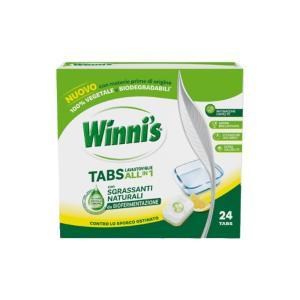 Tabs lavastoviglie all in one  naturel 24 pz 360 gr.