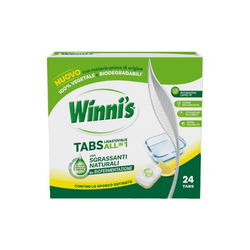 winni's tabs lavastoviglie all in one winni's naturel 24 pz 360 gr. - foto 1