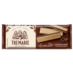 Wafer croccanti con crema alla gianduia  140 gr.