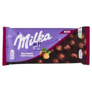 Tavoletta nocciolato extra cacao al latte alpino con nocciole intere