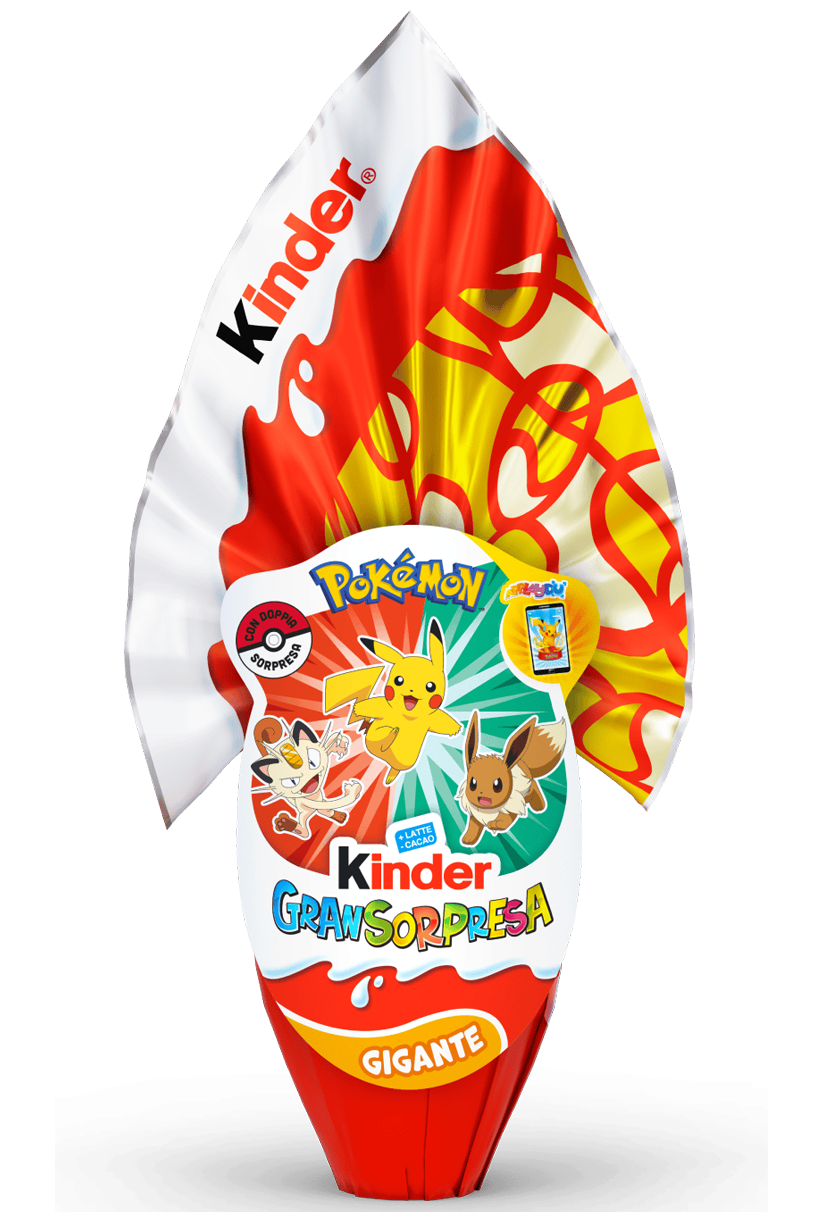 kinder uovo di pasqua pokémon kinder gransorpresa 320 gr. - foto 1