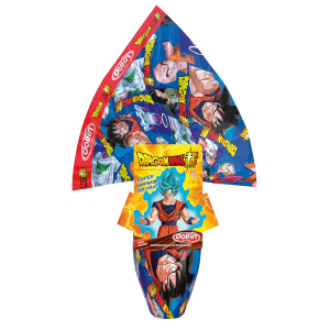 Uovo di pasqua dragon ball al cioccolato al latte  220 gr.