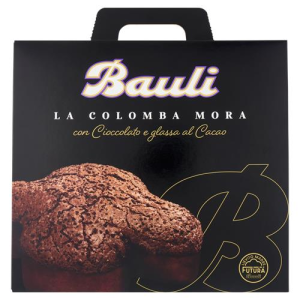 Colomba mora con cioccolato e golosa copertura al cacao  700 gr.